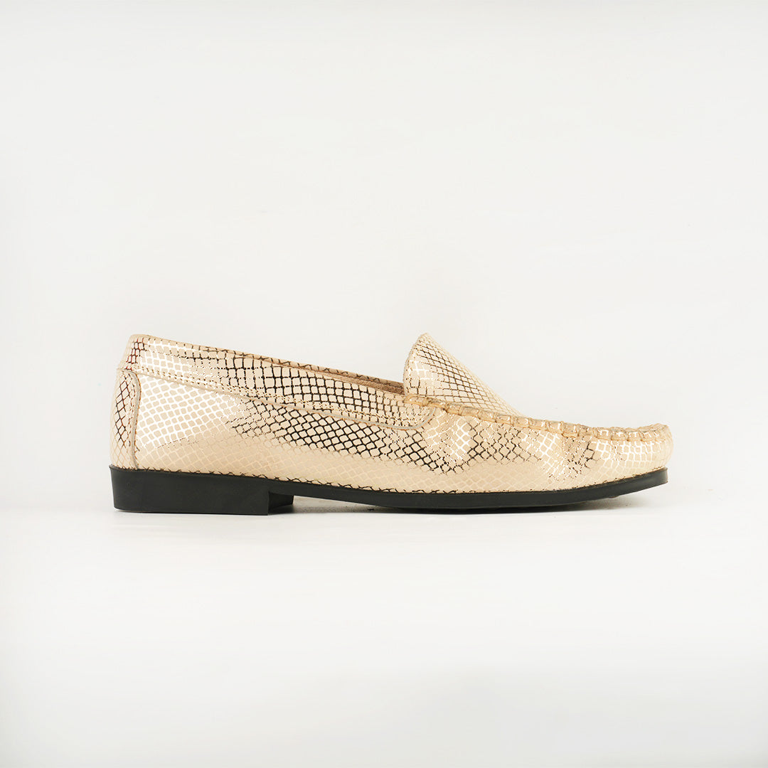 Mocassin Or Solaire